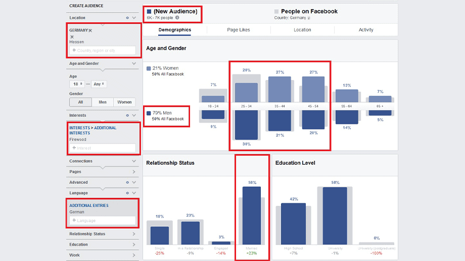 brennholz ruehl audience insights market research audience insights
