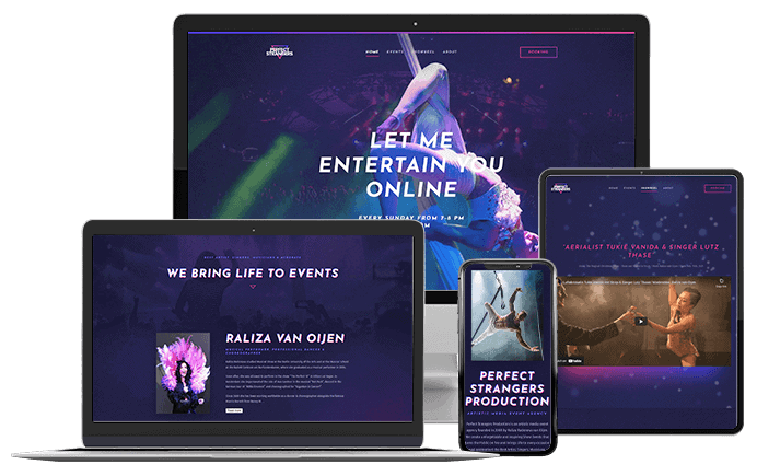 responsive web design showcase